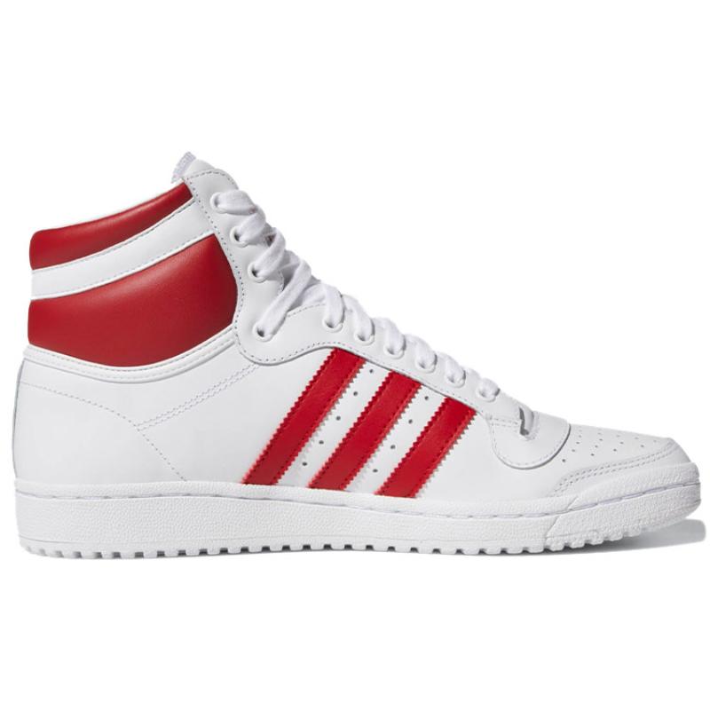 Adidas Top Ten Hi 'White Scarlet' Sneakers EF2359