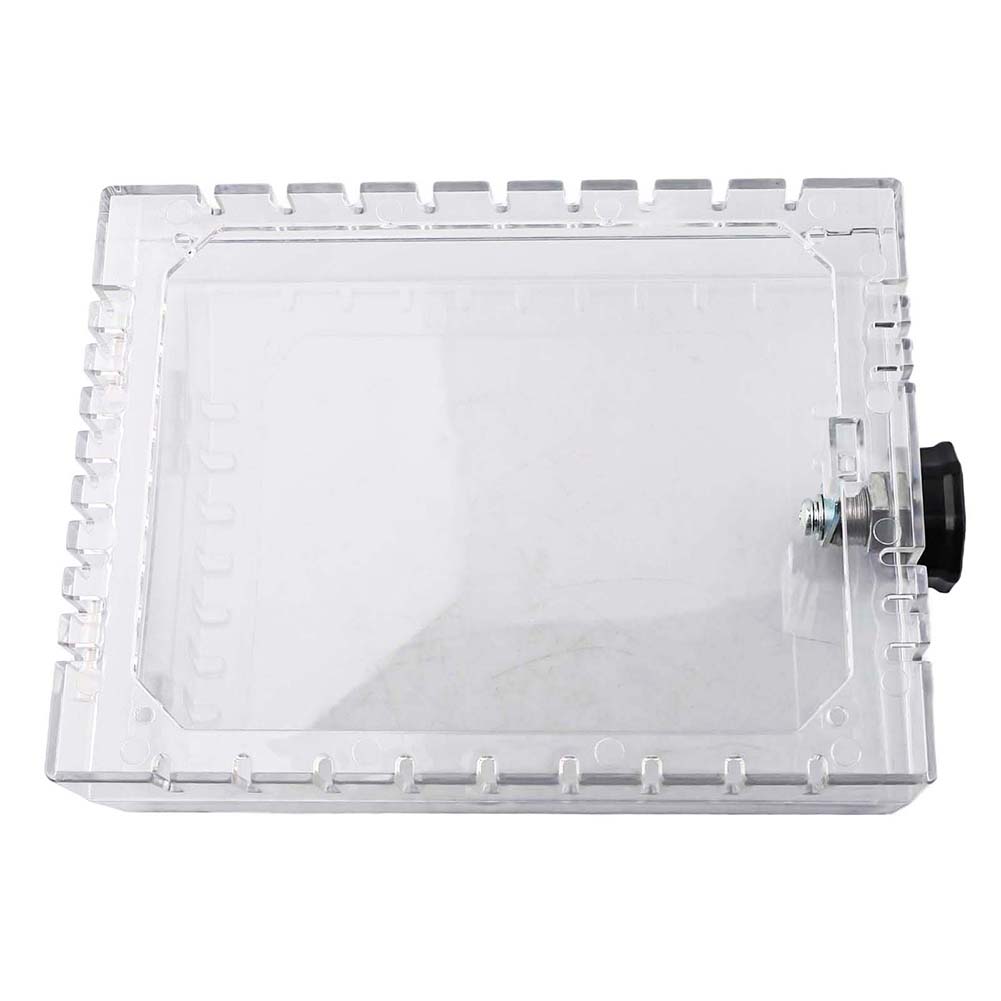Thermostat Cover Lock Box with Combination Lock for Wall Mounted Thermostats to Secure and Protect from Damage