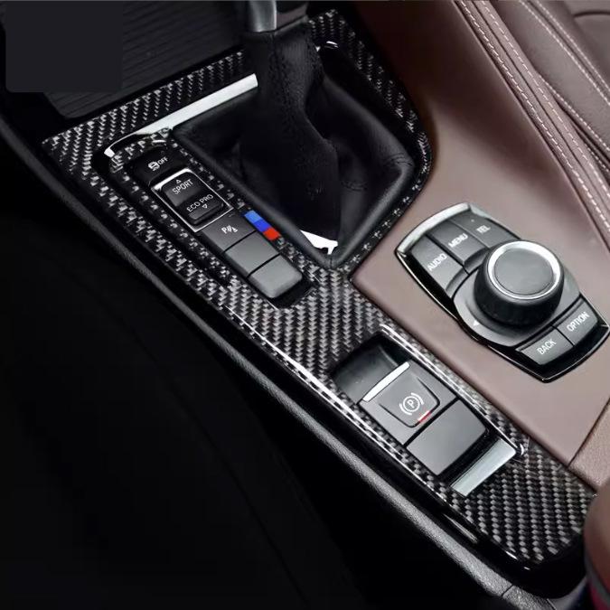 BMW X1 F48/F49 2016-2018 Carbon Fiber Center Console Air Outlet Sticker