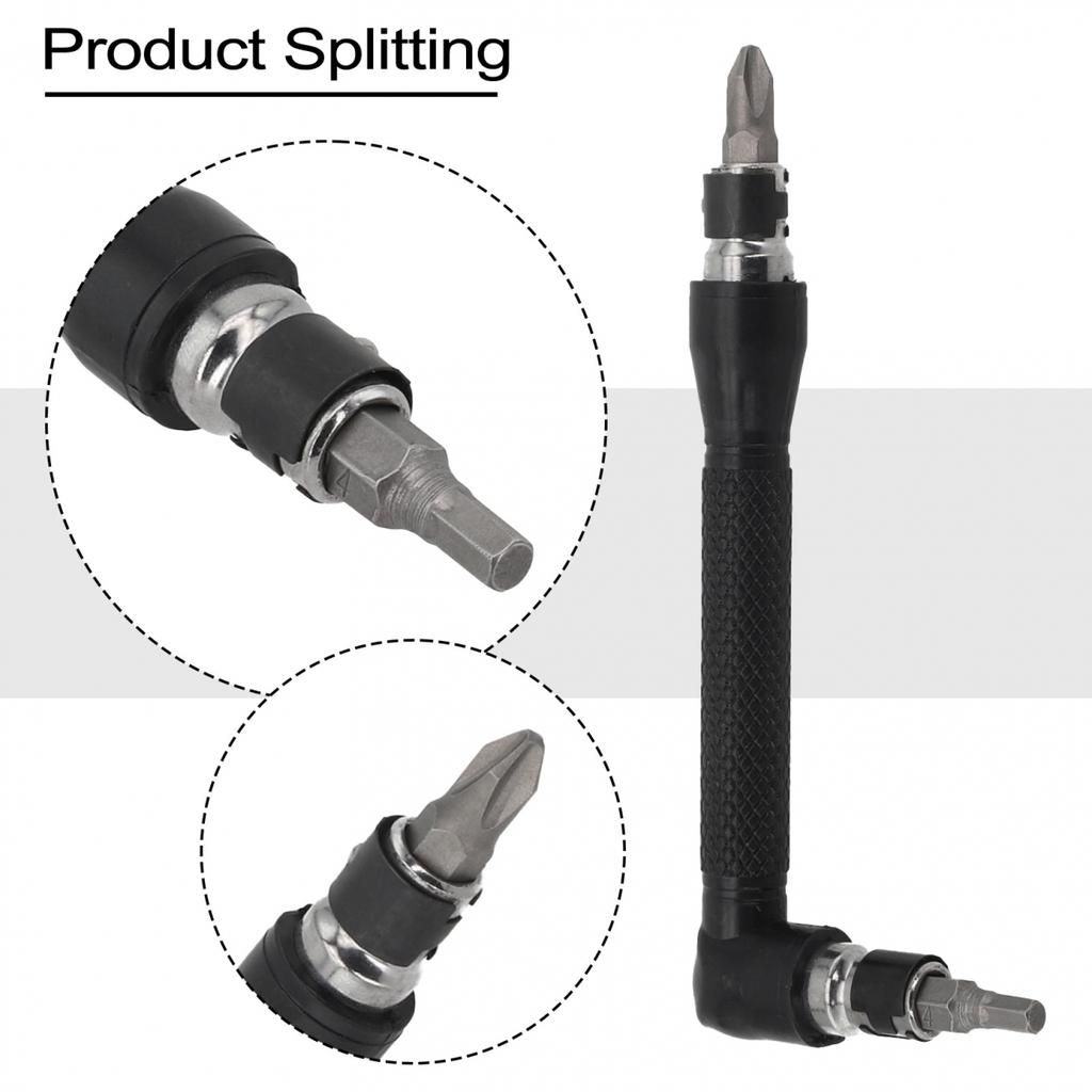 Access Hard To Reach Areas Hexagon Screwdriver Bit Set 6 35mm Socket Wrench