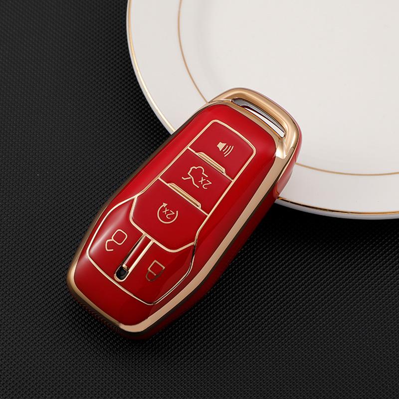 Ford Mondeo Key Set for Fox Wingbo Fiesta Forrest Lincoln Mustang TPU All-inclusive Shell
