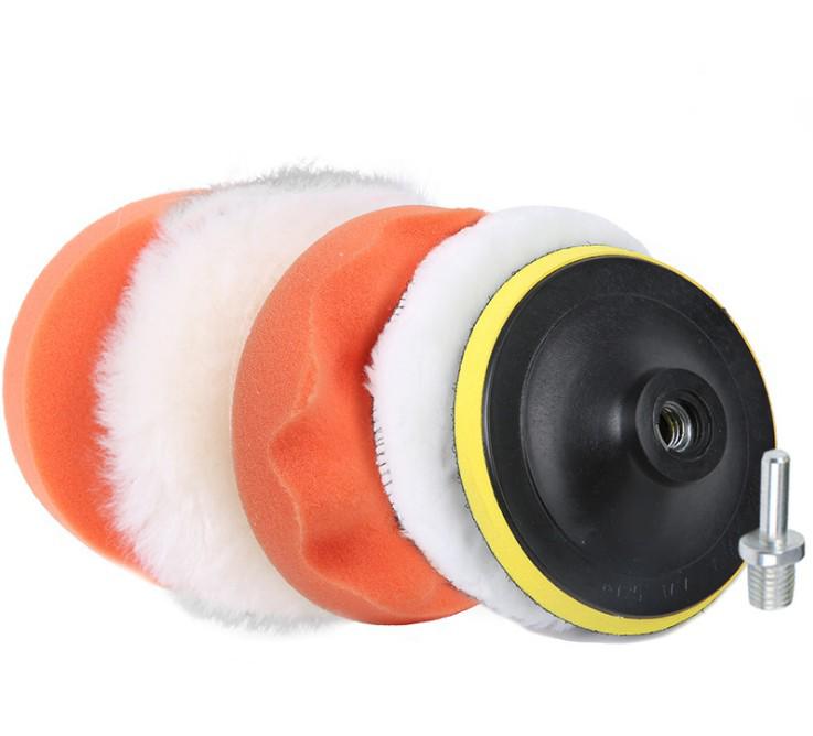 Car Detailing Polishing Pad Set - 3" to 7" Glazing, Waxing, Sanding Sponges