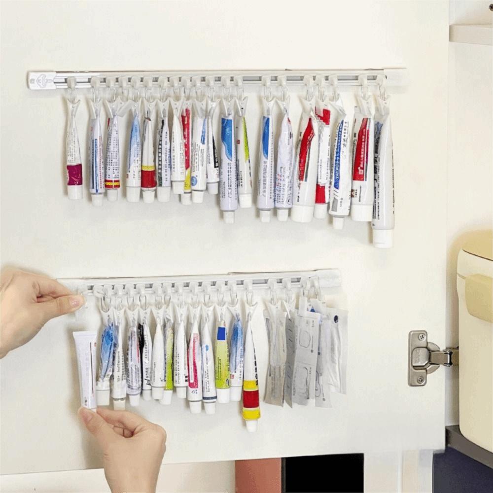 2Set Plastic Hanging Ointment Storage Rack Space Saving Headband Holder  Kitchen