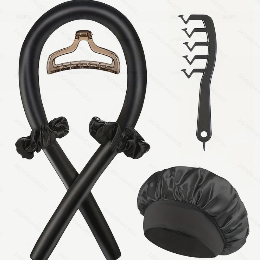 Lenywe Lokówki Bez Użycia Ciepła Gąbki Piankowe Zestaw do Kręcenia Włosów - 5 Sztuk