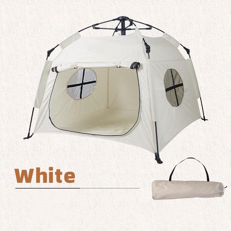 Automatisches Falt-Haustierzelt Wetterfest Tragbar Katzenhundehaus Outdoor Indoor Unterstand Camping Reisezubehör Oxford-Gewebebezug