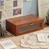 Retro Wooden Desk Organizer and Monitor Stand