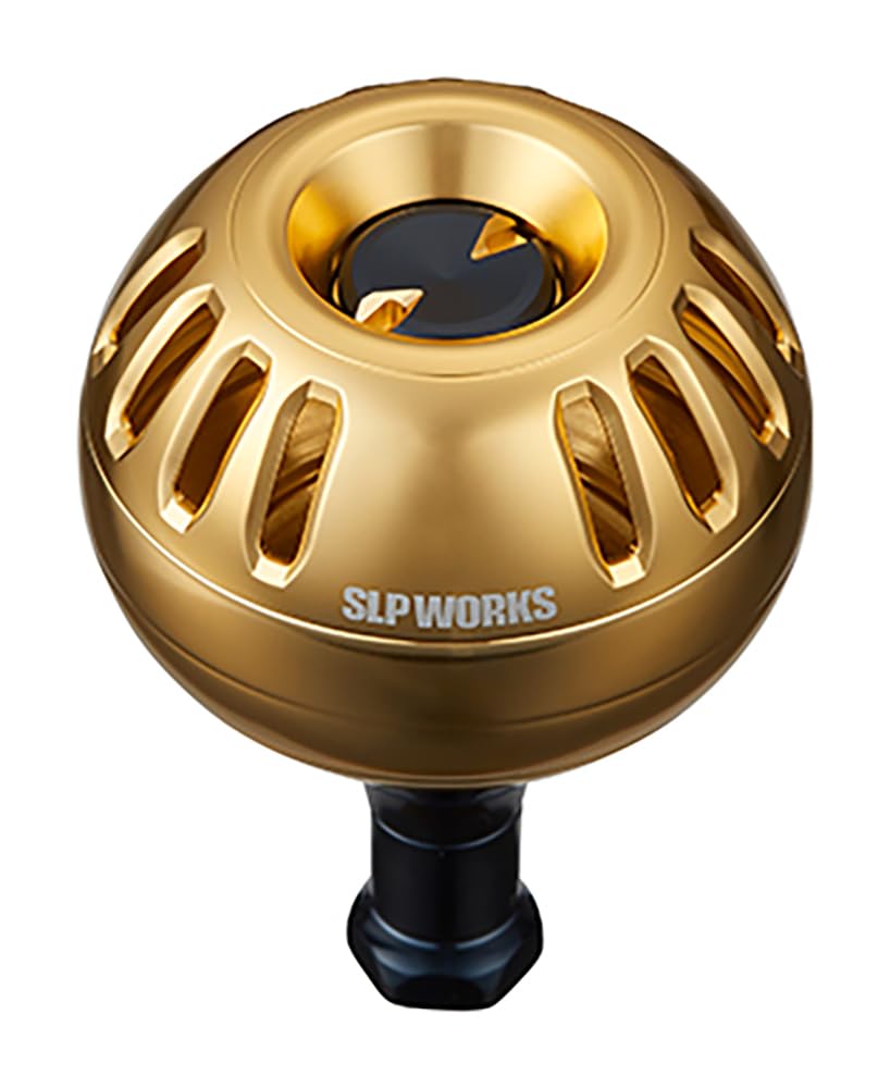 Daiwa SLP Works RCS 25 SALTIGA 47mm Aluminum Power Round Knob, Gold