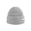 Ganni A4429 921 Logo Patch Structured Beanie