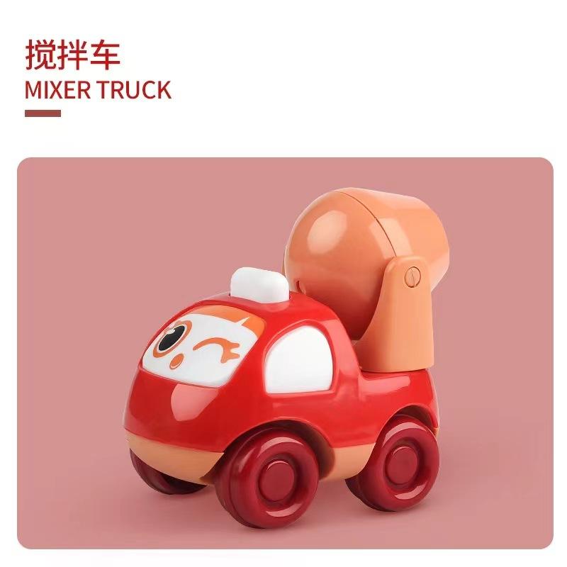 Inertia Toy Car Animal Modeling Engineering Car Inertial Drive Excavator High Quality Interactive Sliding Car Children's Gift Idea
