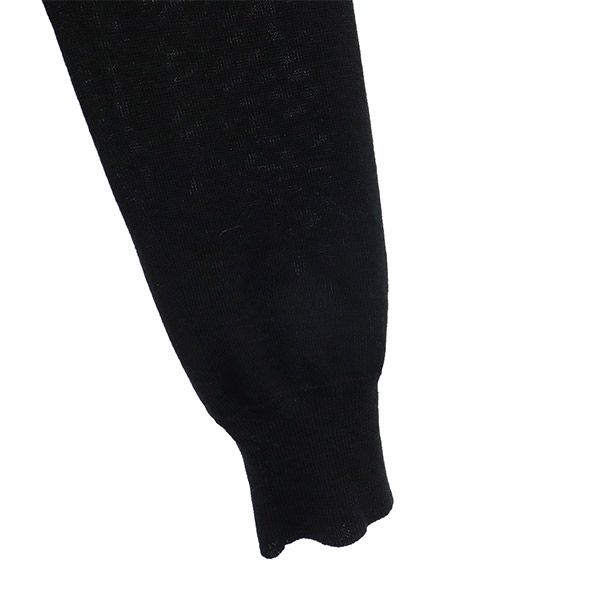 Black Label Long Sleeve Wool Knit Cardigan M Black Paul Smith Women Used