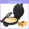 Egg Waffle Maker With Nonstick Surface For Home Breakfast Cooking