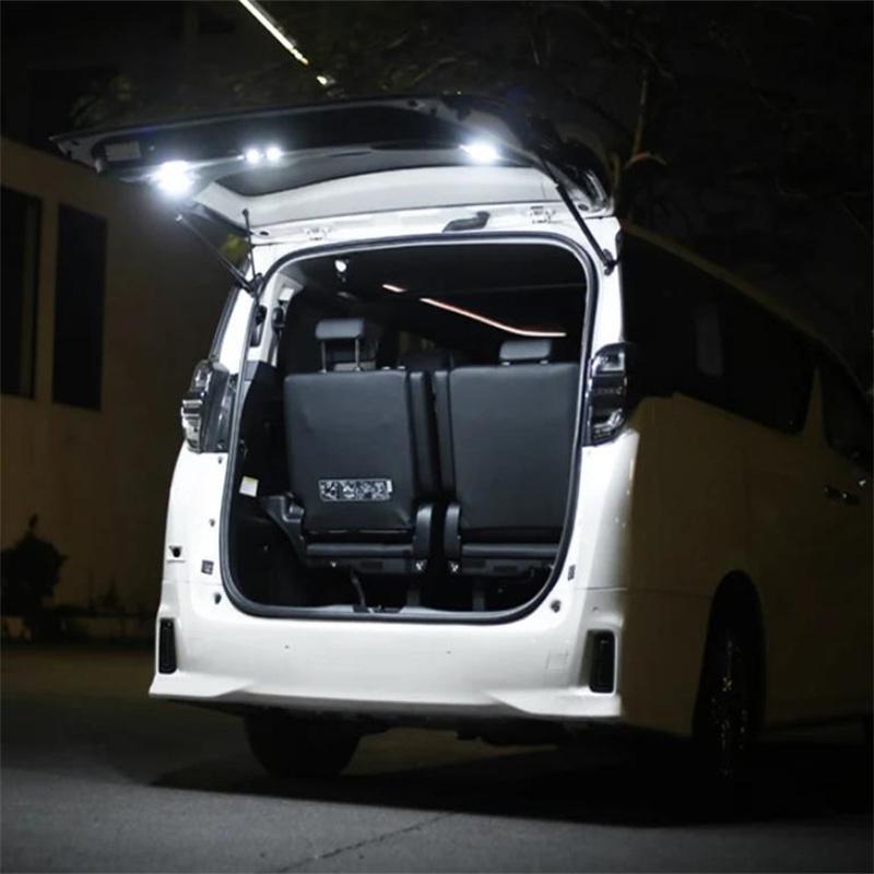 Car LED Trunk Light Tailgate Middle Lamp for Toyota Alphard Vellfire 30 Series 2015-