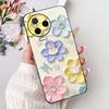 For Infinix Note 12 Pro 4G Case X676B Silicone Cute Cat Fashion Flowers Painted Cover For Inifnix Note 12 Pro Phone Case Bumper