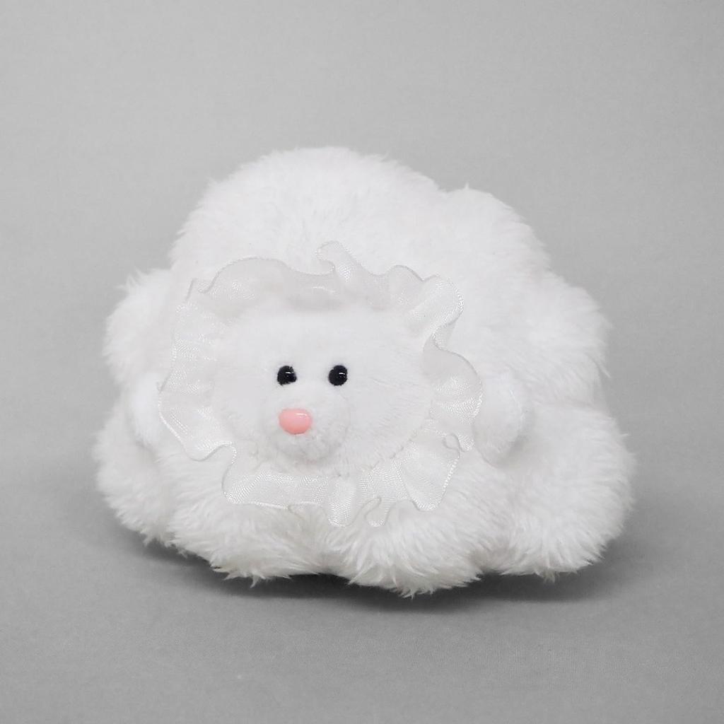 Sanei Boeki Mottk Fluffy Mood Mascot, Size: Approx. W10.5 X D8.5 X H8.5cm, Plush Toy, MK02