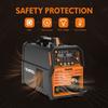 FEMEROL 6 In 1 Gas MIG Gasless Flux Core Stick Lift TIG Spot Welding Spool Gun Compatible Aluminum Welding Machine 110V/220V