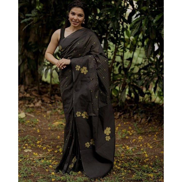 Exclusive Designer Chanderi Cotton Digital Print Saree – Elegant Festive New Arrival