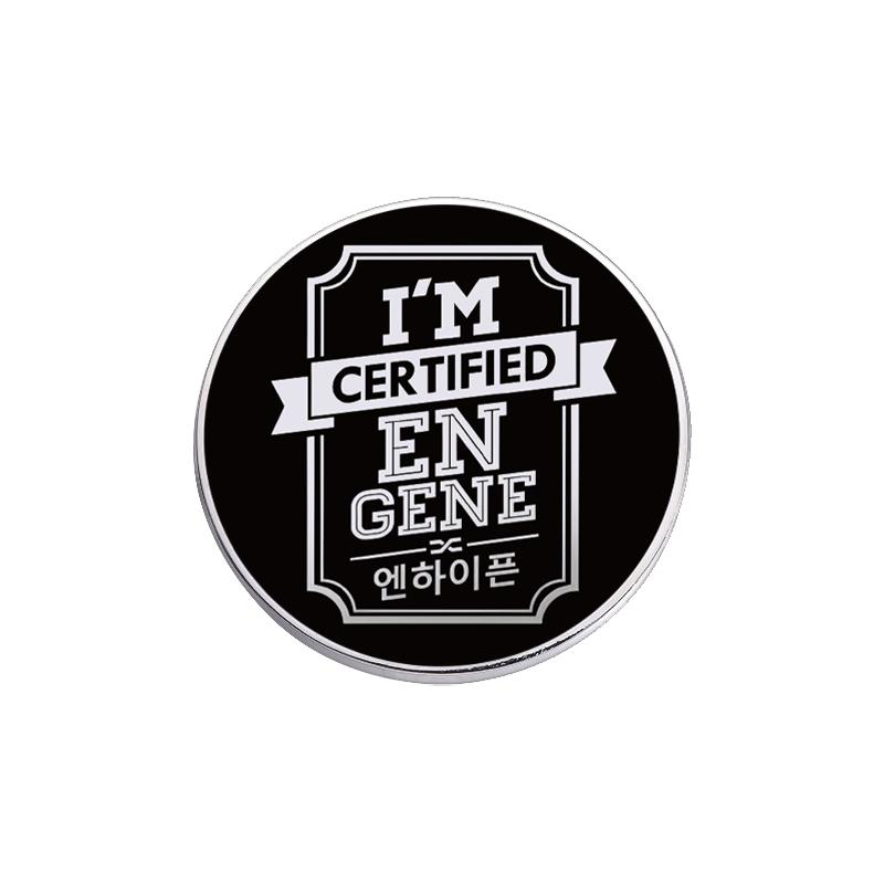 Punk UV Printing Design Pins I Love Horror Movies Brooches Clothes Lapel Badge Backpack Halloween Jewelry Gift For Friends