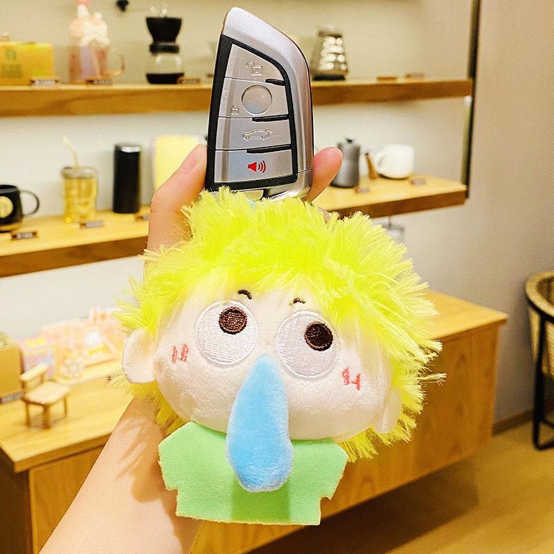 

Creative Dopamine Snot Boy Doll Keychain With Pp Cotton Filling жёлтый
