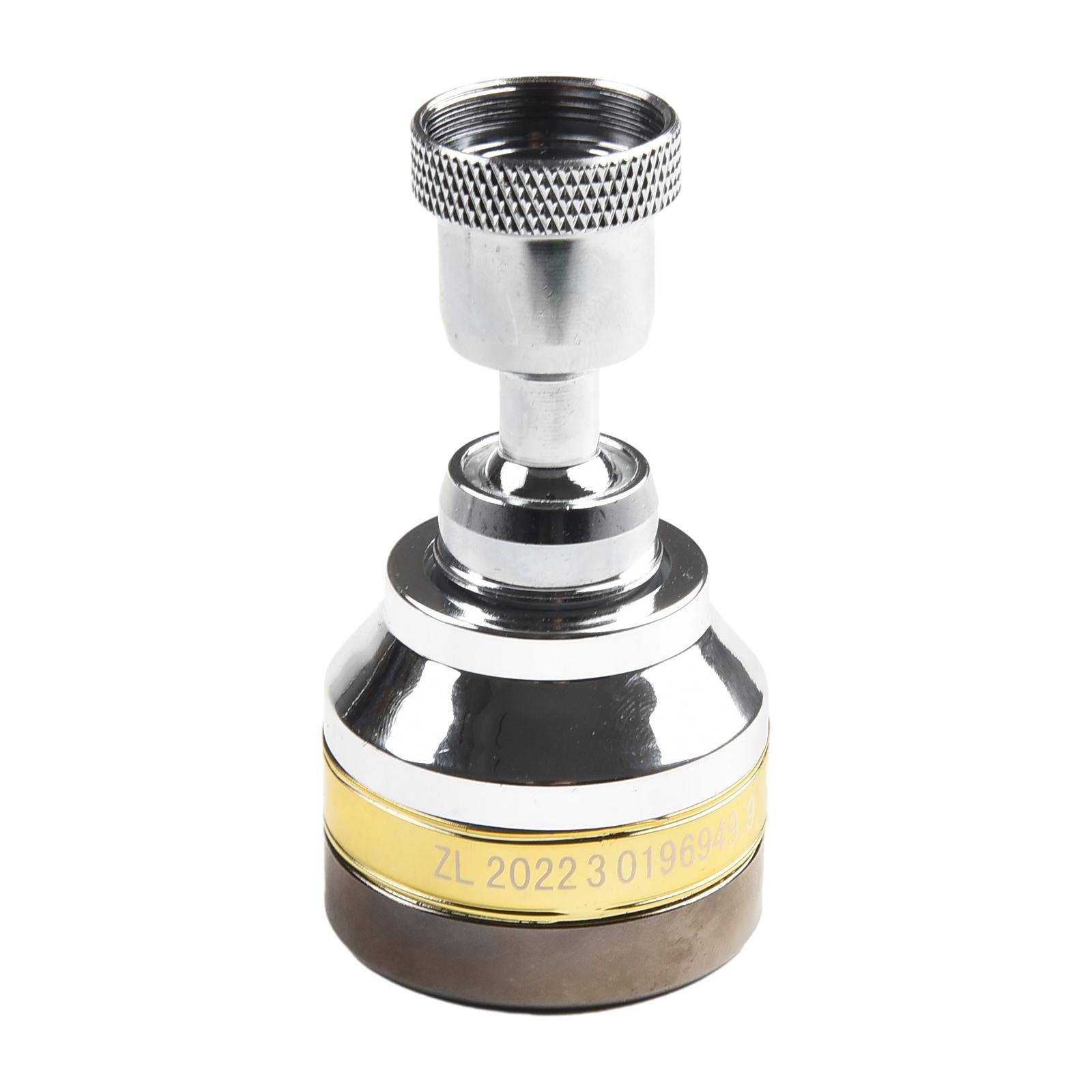 Practical Extender Faucet Function Faucet Nozzle Rotary Silver Stainless Steels 360 Degree 5.7*4.2cm Brass Dual China Mainland