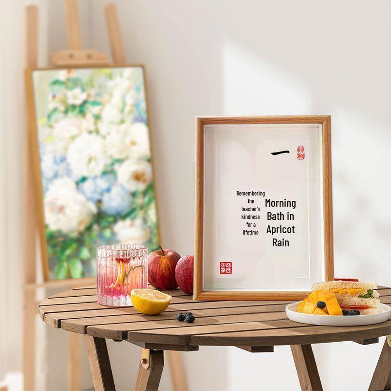 Teacher's Day Calligraphy & Painting Desktop Ornament Photo Frame