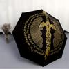 1pc The Legend of Zelda Automatic Open/close Folding Portable Umbrella with 8-Rib Structure for Women/Men, All-Season Use  A0901142