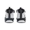 Anta Lightweight Comfortable Non-Slip Shock Absorbing Wear-Resistant Sweat-Absorbing Mid-Top Basketball Shoes Kids Sneaker White Black 312219952-2