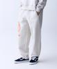 ADERNM Logo Sweatband Pants White Melange