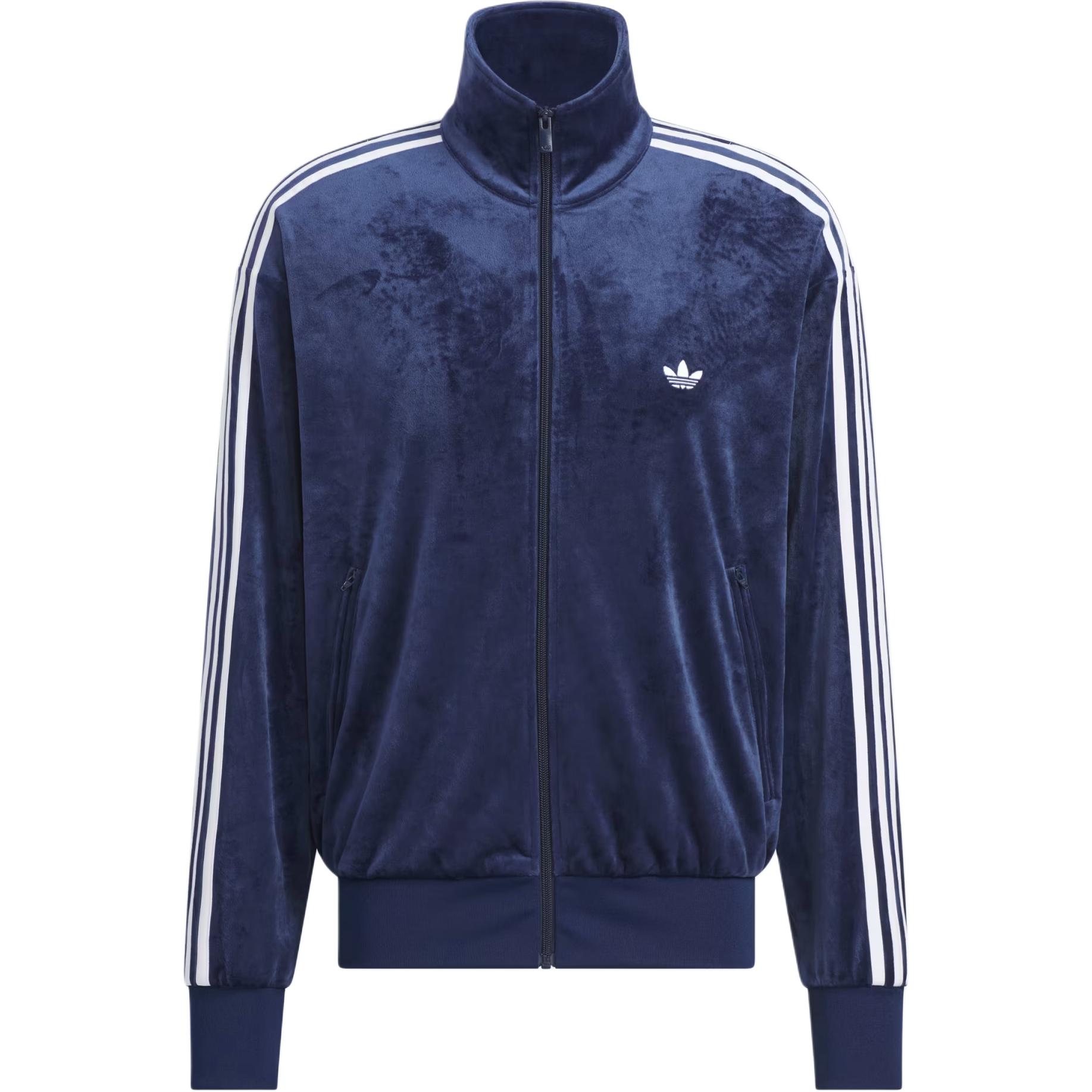 Adidas Originals Firebird FB TT Stand Collar Loose Fit Sports Long Sleeve Fleece Jacket Unisex Jacket KQ5475 L