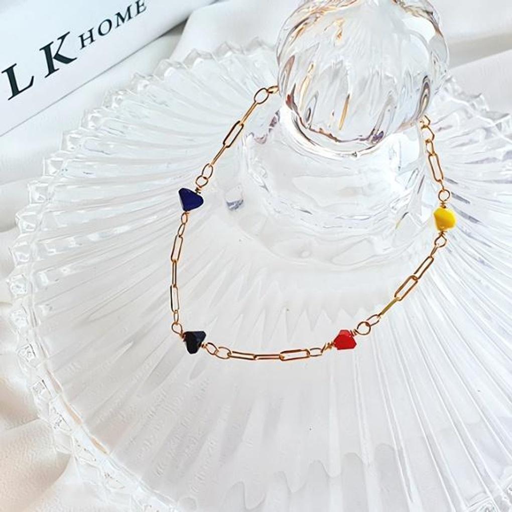 Women's Multi-Arc Chain Bracelet (Kitchen Multi-Acrylic)