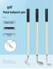 Creative Golf Club Pen Set – Mini Gift Box with Metal Ballpoint Pens