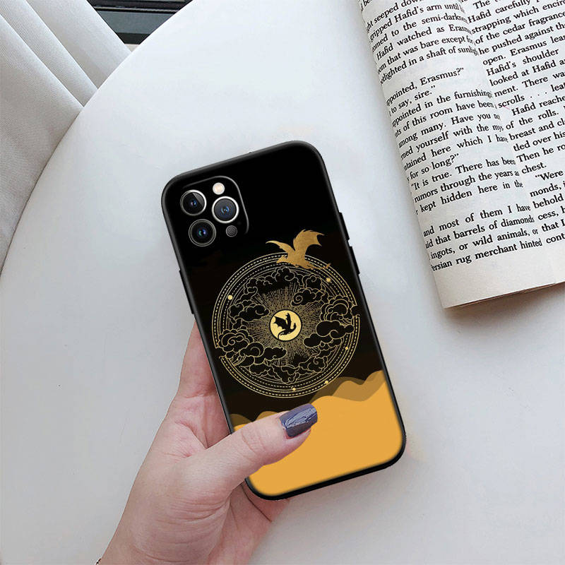 IR9 Fourth Wing Phone Shell for Samsung S20 S21 S22 S23 S24 FE Ultra Plus Lite S21S A55 A07 A17 F06 F16 M06 M16 M56 A36