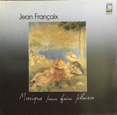 LP Record JEAN FRANÇAIX - Musique Pour Faire Plaisir WER60143 WERGO 1987 Europe Classical Used