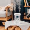 Life On Products Hourglass Cordless Automatic Interior with Light Function LCAHF003 Humidifier, Charcoal, Adjustment, Natural, Tabletop,