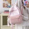 Schoolbag High Value Korean Version Cute Dragonfly Backpack Small Fresh Mori School Bag Lightweight Burden Reduction Large Capacity Travel Bag
