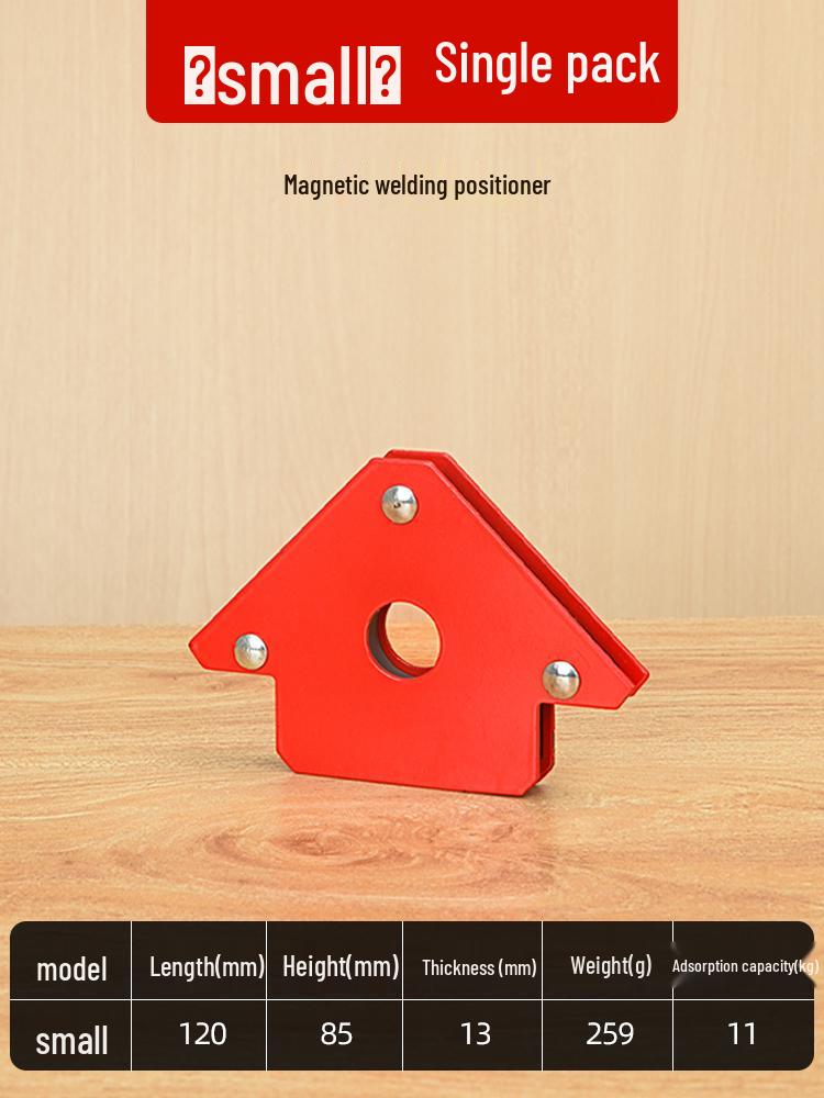 90° Magnetic Welding Positioning Tool & Triangle Ruler