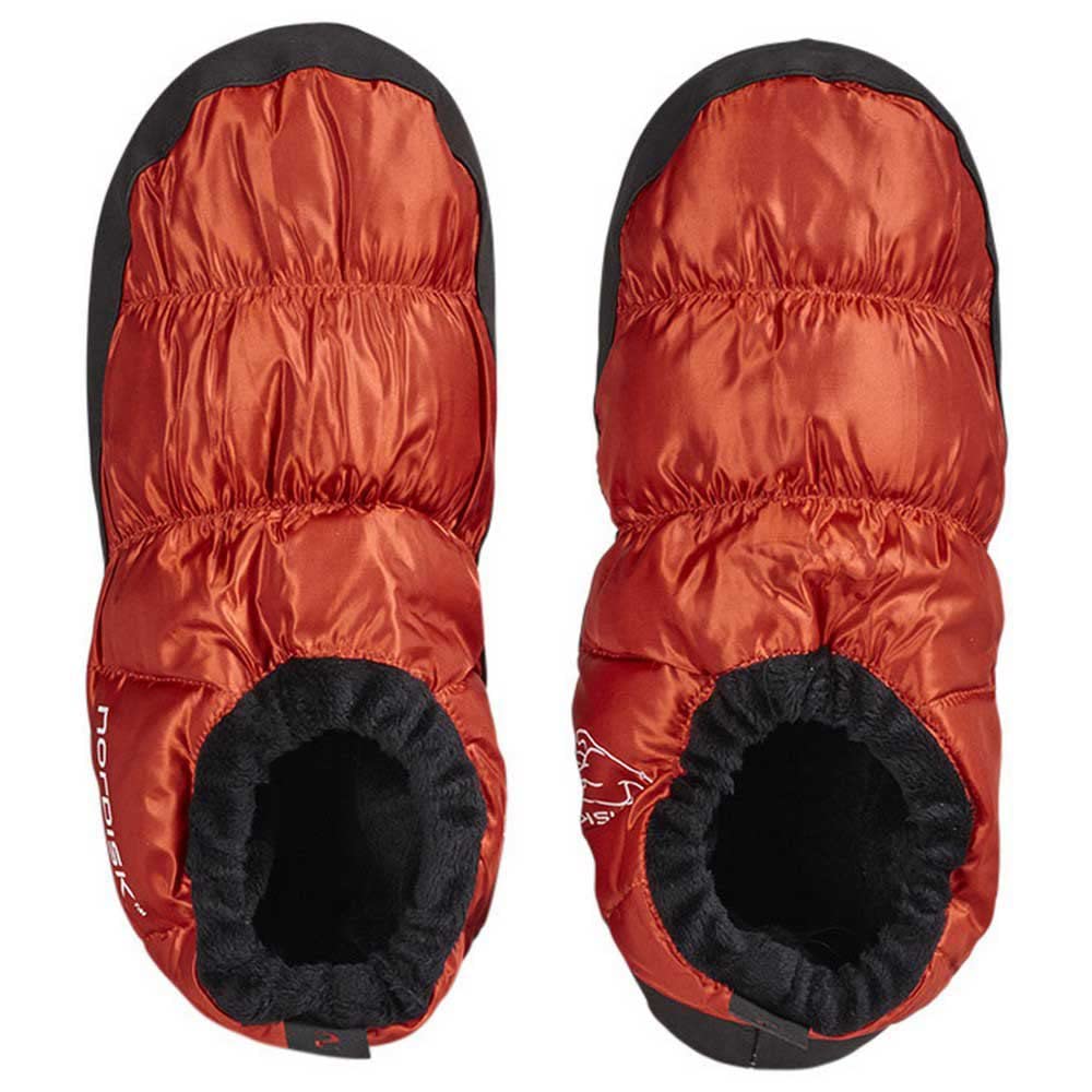 

NORDISK Outdoor Down Shoes, Size L, Red Orange [Official Japanese Product] 109060