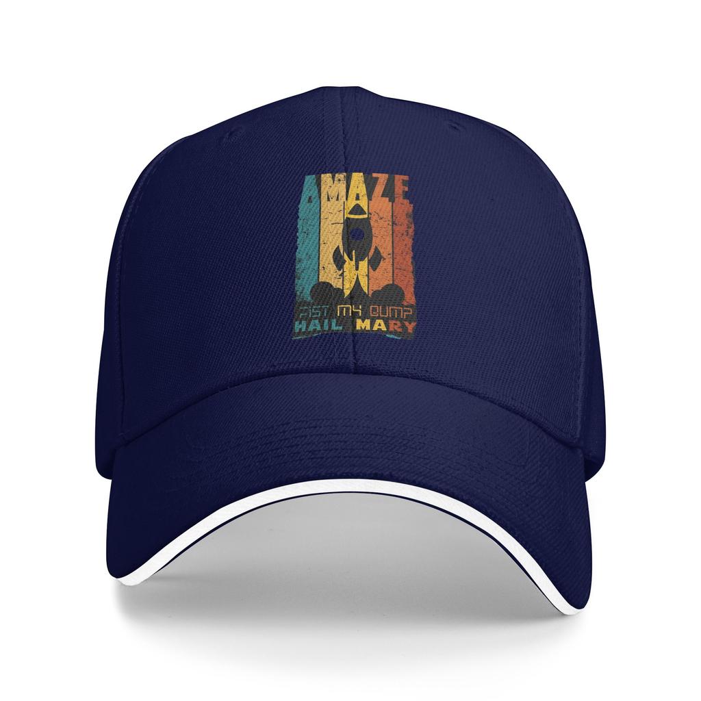 PROJECT HAIL MARY  Baseball Cap Casual Si Fi Sandwich Caps Men Women Adjustable Headwear Running Golf