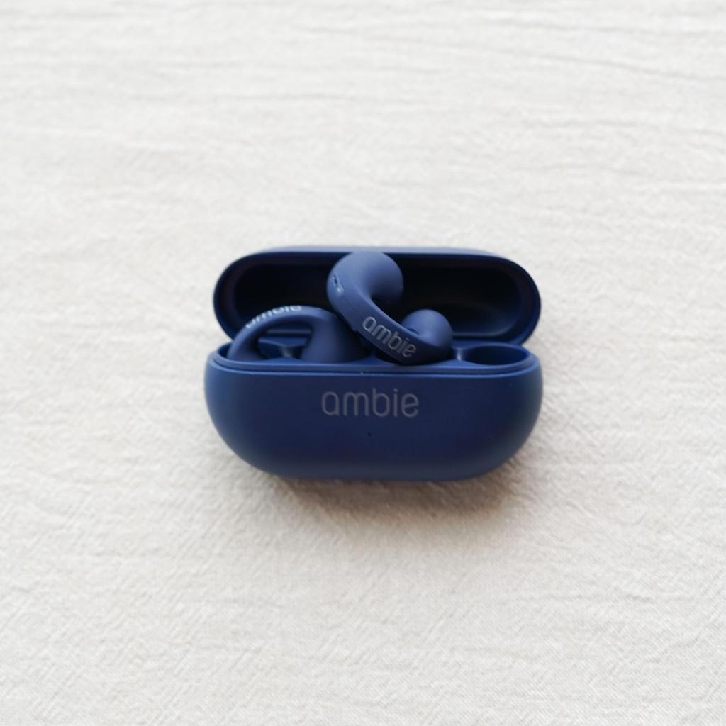 Ambie Sound Earcuffs Starter Set Earphone X AM-TW02 (Green Indigo)