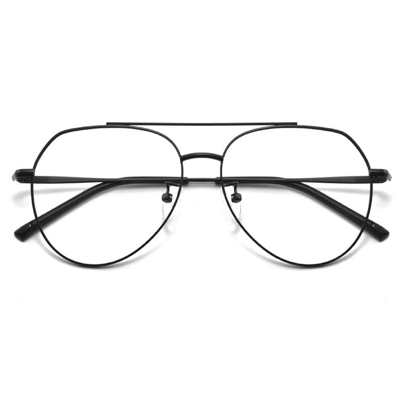 

Зеркало-лягушка, мужские художественные простые волшебные корейские ретро очки с двойным лучом для близорукости, оправа