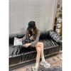 Cowhide Version~ 7CM Heightening Mesh Breathable Thick-soled Casual Sports Shoes Female Dad Shoes