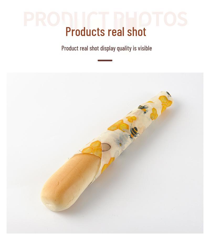 Beeswax Food Wrap Roll - Degradable & Food Grade for Preserving Fruits and Vegetables