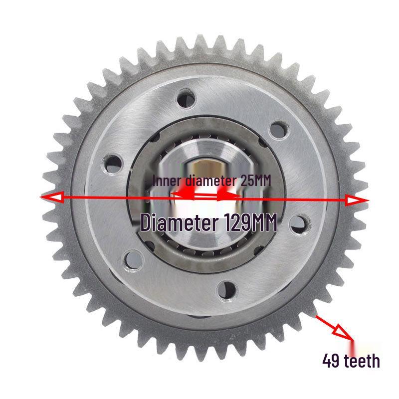 Majesty Linhai 250 YP250 LH300/400 ATV Clutch Starter Plate Assembly