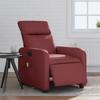 Vidaxl Foldable Massage Armchair, Electric, Burgundy, Faux Leather