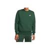 Nike Embroidered Letter Crewneck Pullover Sport Long Sleeve Sweatshirt Men Sweatshirt Green BV2663-323