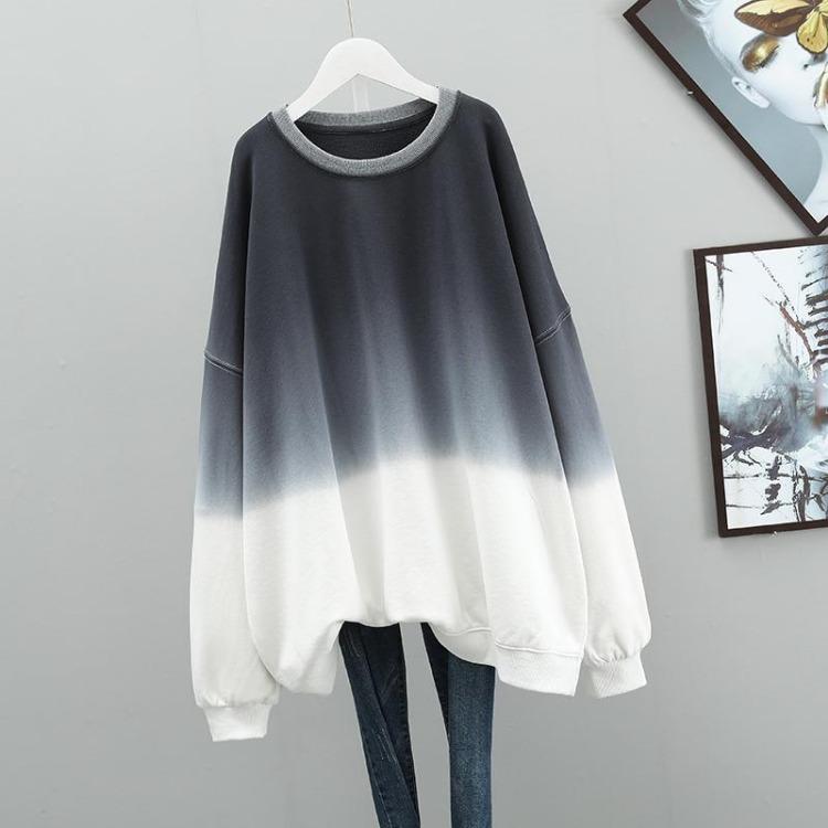 Winter Women Sweatshirt Oversized Fleece Pullover Long Sleeve Casual Half High Neck Cotton Thickened Loose Warm Sweater Top