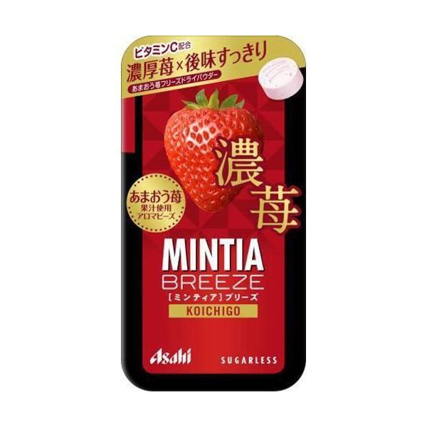 Japan Asahi Minita Breeze Mints - Rich Strawberry (30 tablets)