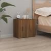 Wall-mounted Bedside Table - Maison Exclusive - Floating - Brown Oak - 50x30x47 Cm