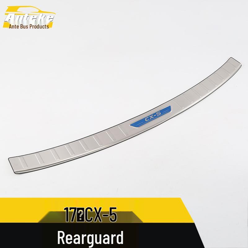 Stainless Steel Trunk Tailgate Guard Plate for 17 CX-5