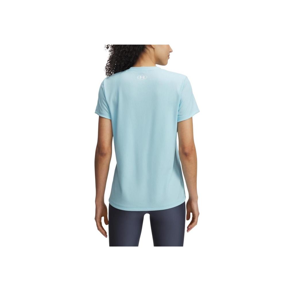 Under Armour Tech Logo Comfortable Soft Loose Short Sleeve T-Shirt Women Tops 1389852-494