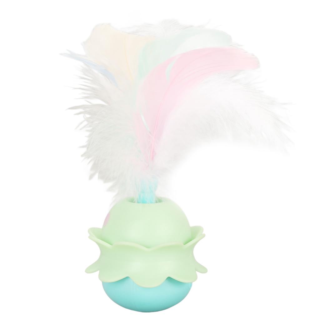 Katzenfeder Spielzeug Elektrische Automatische Rotation Kätzchen Spielzeug Interaktiv Angstreduktion Katzenspielzeug für